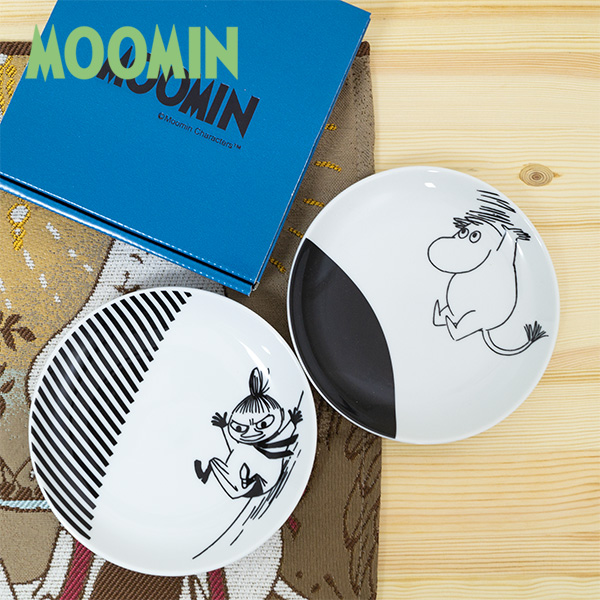 Moomin ムーミン 14プレート 小さめ 小皿 底浅 リトルミイ ミイ 北欧雑貨とハンドメイド雑貨の通販専門店 Okayu Labo