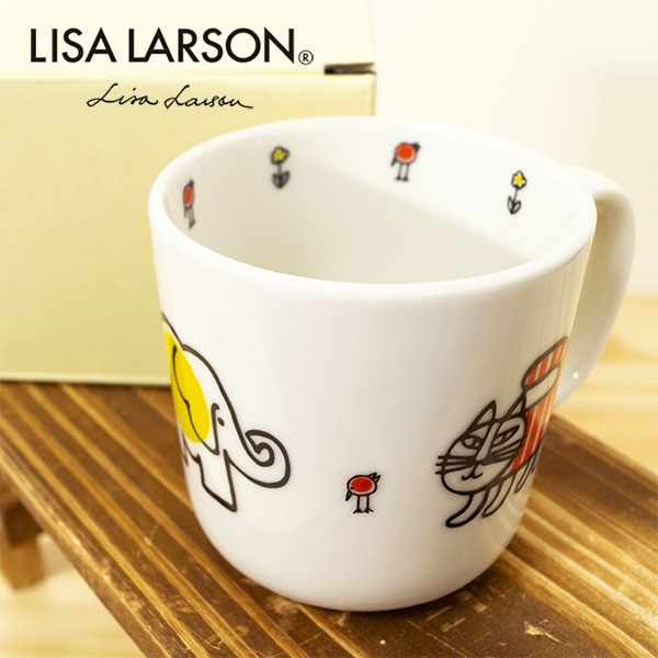 Lisa Larson リサラーソン 子供マグカップ コップ 食器 男の子 女の子 北欧雑貨とハンドメイド雑貨の通販専門店 Okayu Labo